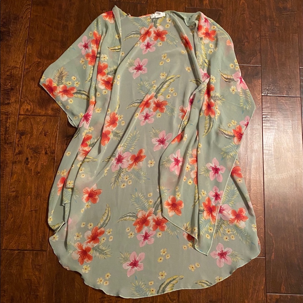 Floral kimono